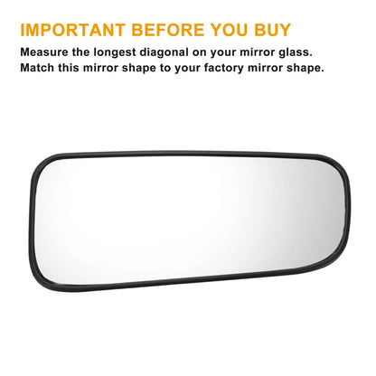 Right Lower Heated Mirror Glass for Hyundai H350 (2015-2020)