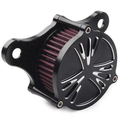 Red Air Cleaner Intake Filter for Harley Touring Electra Glide Softail