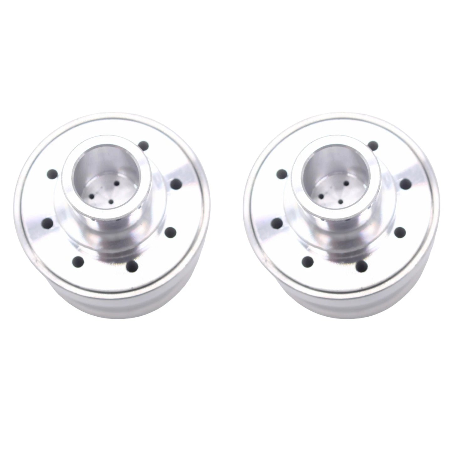 Polished Aluminum Valve Cover Breathers for Mopar Chevy Ford