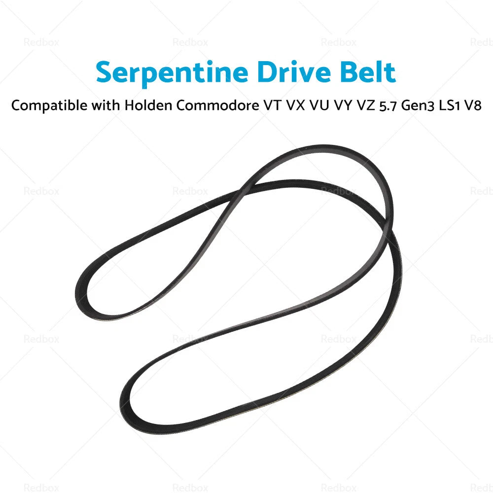 Drive Belt for Holden Commodore VT VX VU VY VZ 5.7 Gen3 LS1 V8 (1997-2007)