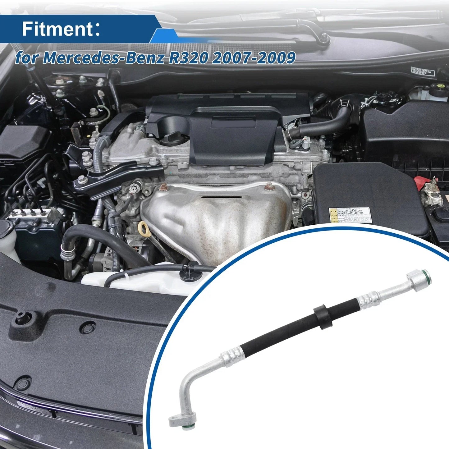 A/C Refrigerant Liquid Hose for Mercedes-Benz R320 (2007-2009)
