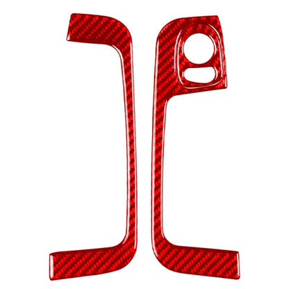 Carbon Fiber Door Armrest Handle Trim for Fiat 500 (2012-2015)