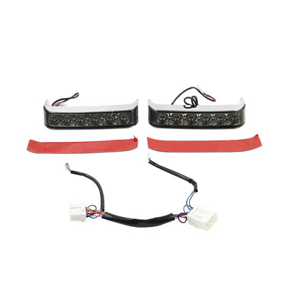 Smoke Saddlebag Run Brake Tail Light for Harley Touring Street Glide (2009-2023)