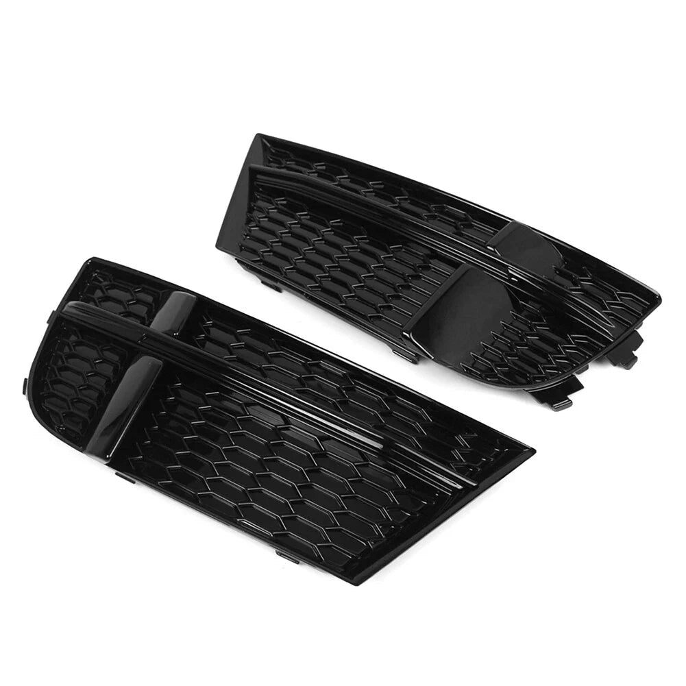Honeycomb Front Bumper Fog Light Grille for Audi A3 S3 (2006-2013)