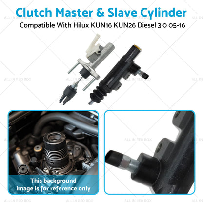 Clutch Master Slave Cylinder Set for Toyota Hilux KUN16R Diesel (2005-2015)