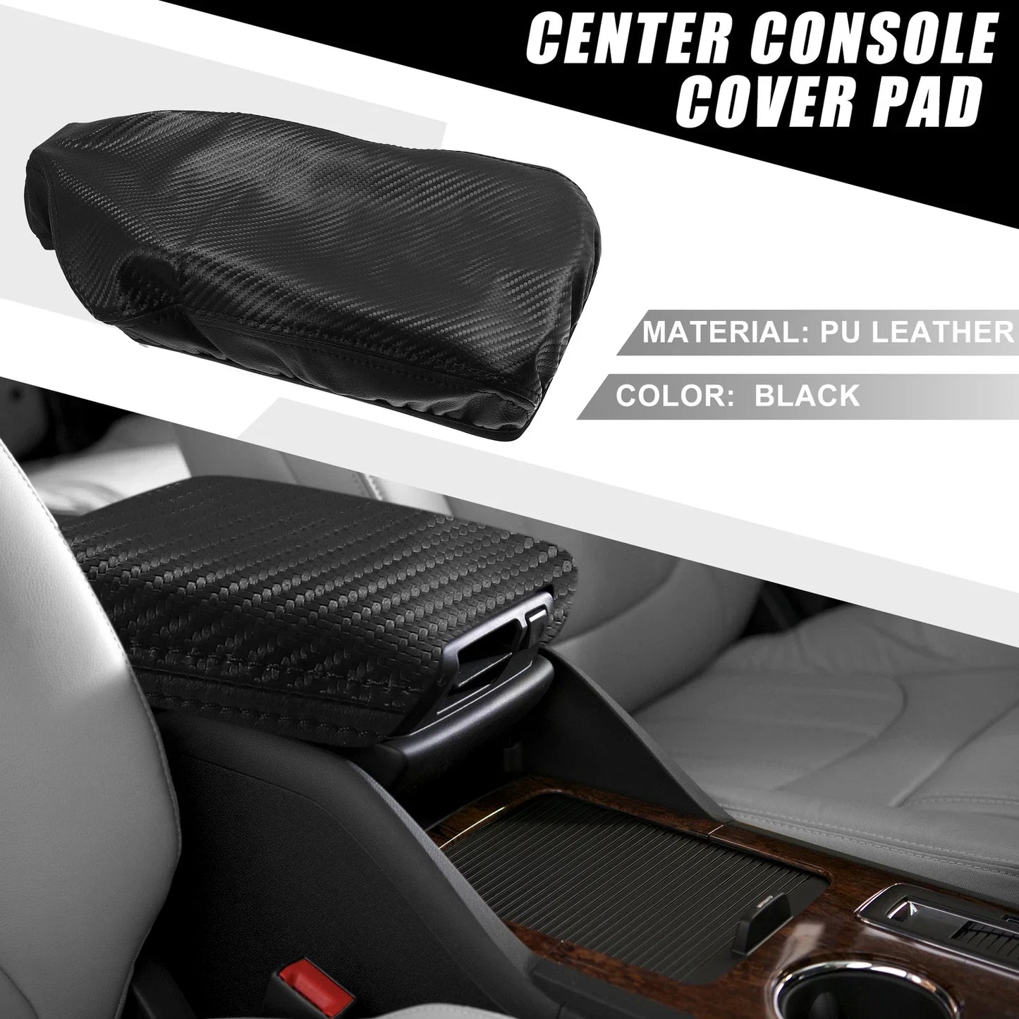 Center Console Armrest Cover for Dodge Challenger (2015-2022)