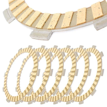 Clutch Friction Disc Plates for Honda Steed 400 600 Shadow (1990-1998) 6PCS