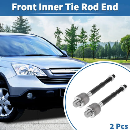 2 x Front Inner Tie Rod End Links for Acura TLX, Honda Accord (2013-2017)