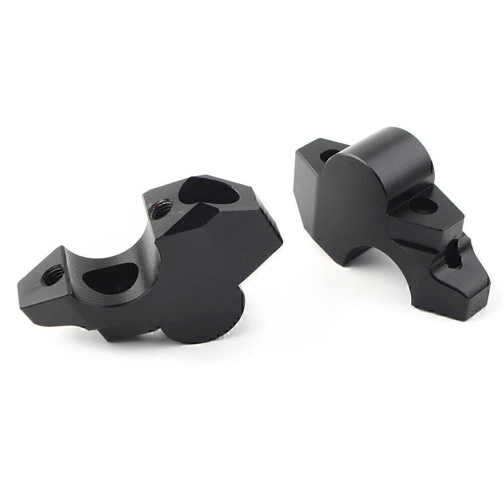 Black Motorcycle Handlebar Riser Clamp for Honda XADV 750 (2017-2019)