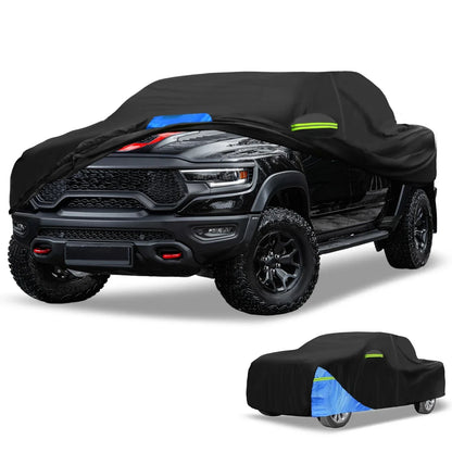 Waterproof Car Cover with Door Zipper for Dodge Ram