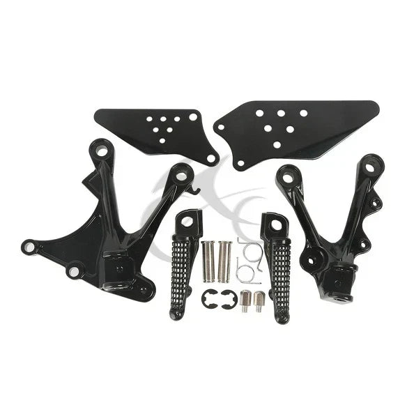 Front Driver Footpegs Bracket for Kawasaki Ninja ZX-6R ZX636 (2005-2008)