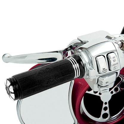 Handlebar Hand Grips for Harley Touring Road King Sportster XL883 XL1200
