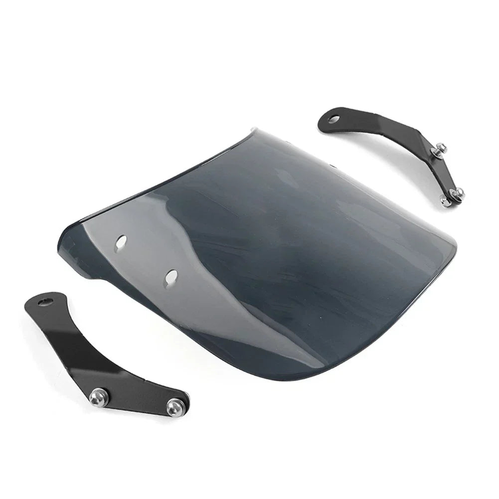 Headlight Windscreen for Yamaha T100 2003-2021 & XSR125 2021-2023 Smoke