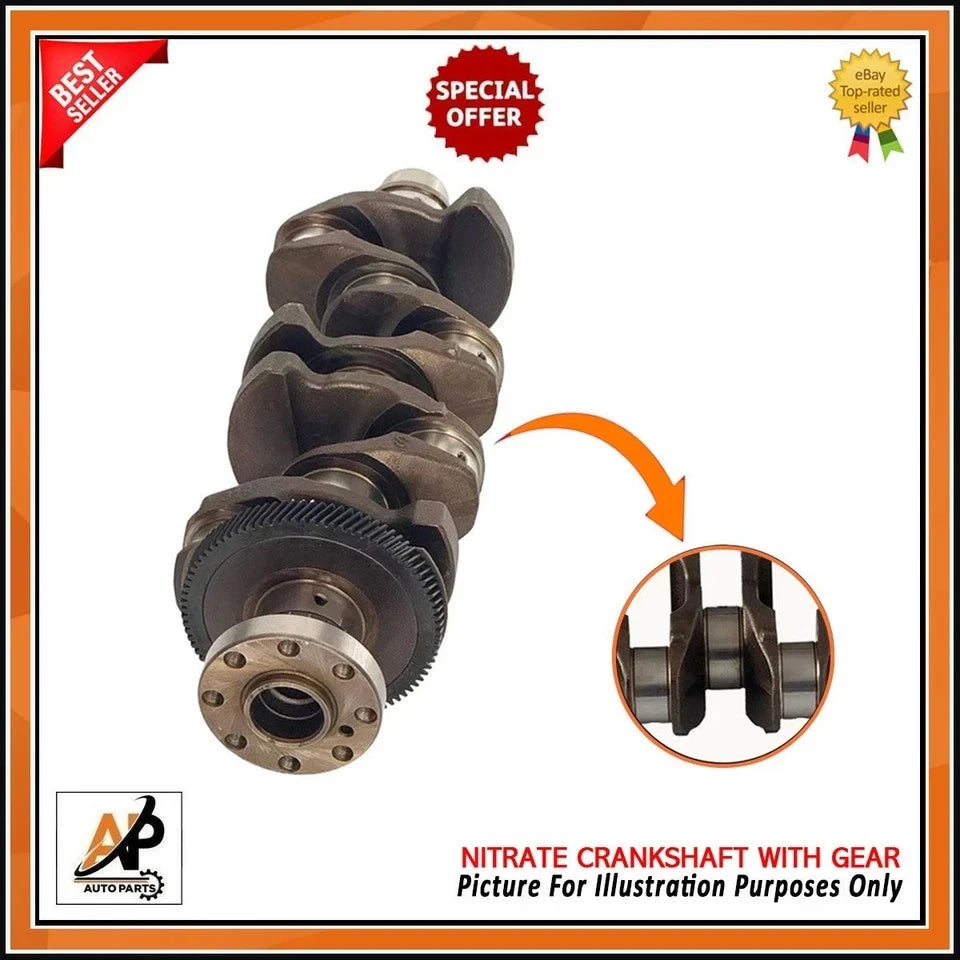 Crankshaft with Gear Replacement for Land Rover Jaguar AJ200 2.0 Diesel (2017–2020)