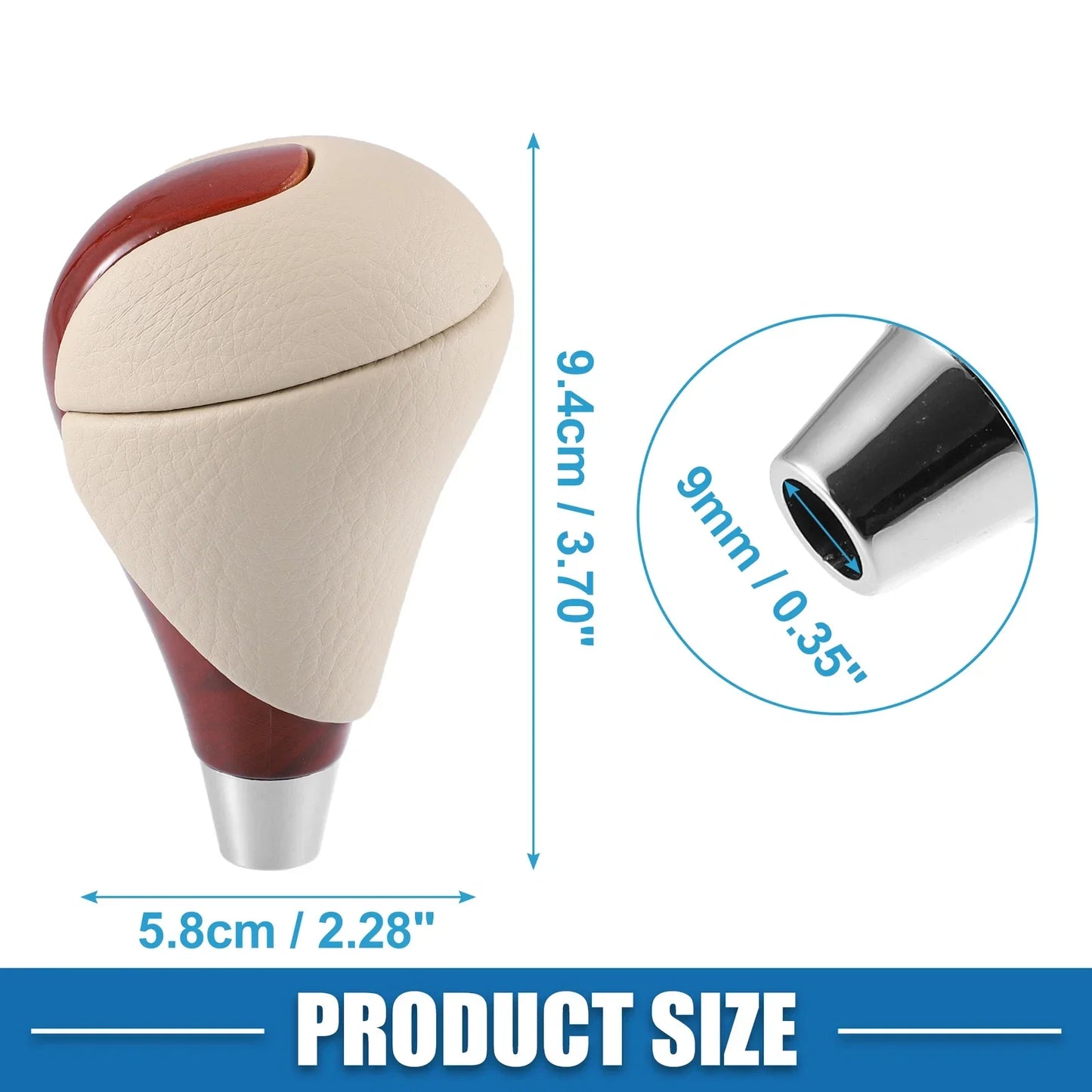 Auto Gear Stick Shift Knob for Lexus - Brown Beige