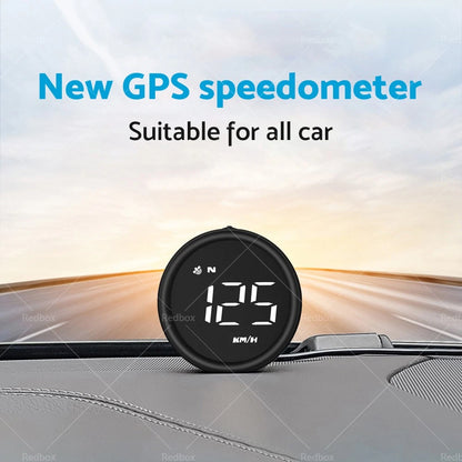 Digital Speedometer GPS Head-Up Display for Car - MPH/KM Overspeed Alarm