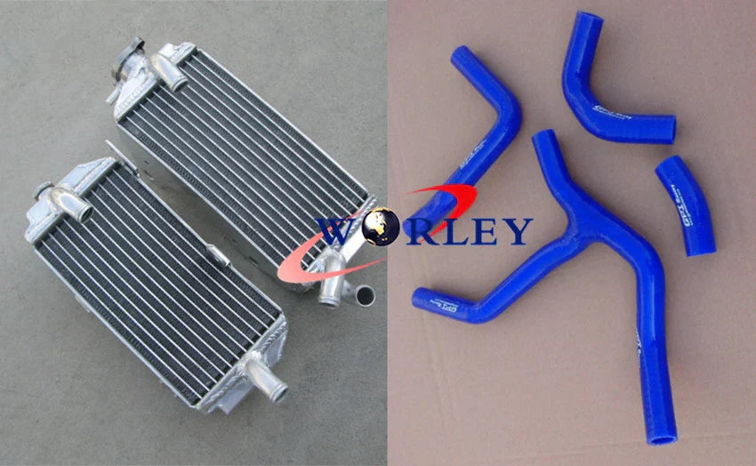 Aluminum Alloy Radiator & Silicone Hose for Honda CRF450R (2013-2014)