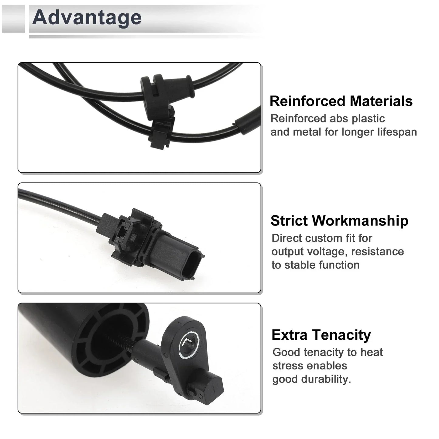 ABS Wheel Speed Sensor for Honda Fit City Rear Left (2006-2014)