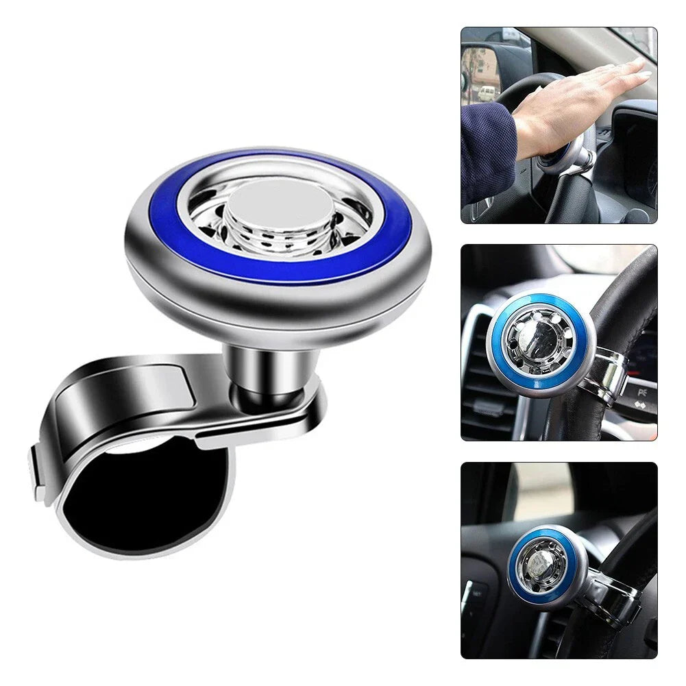 Blue Steering Wheel Spinner for Car