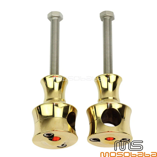1" Brass Handlebar Riser for Harley Dyna Softail Sportster