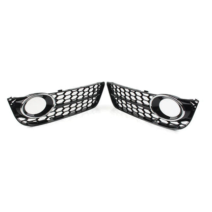 Honeycomb Mesh Fog Light Grille Cover for Audi A5 (2008-2011)