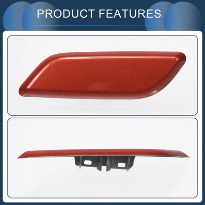 Front Left Washer Nozzle Cover for Honda Accord VIII 2011-2013 Red 1 x