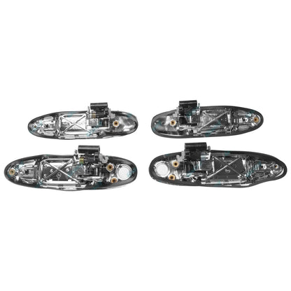 Chrome Door Handle Set Front + Rear for Toyota Landcruiser 1998-2007 100 Series