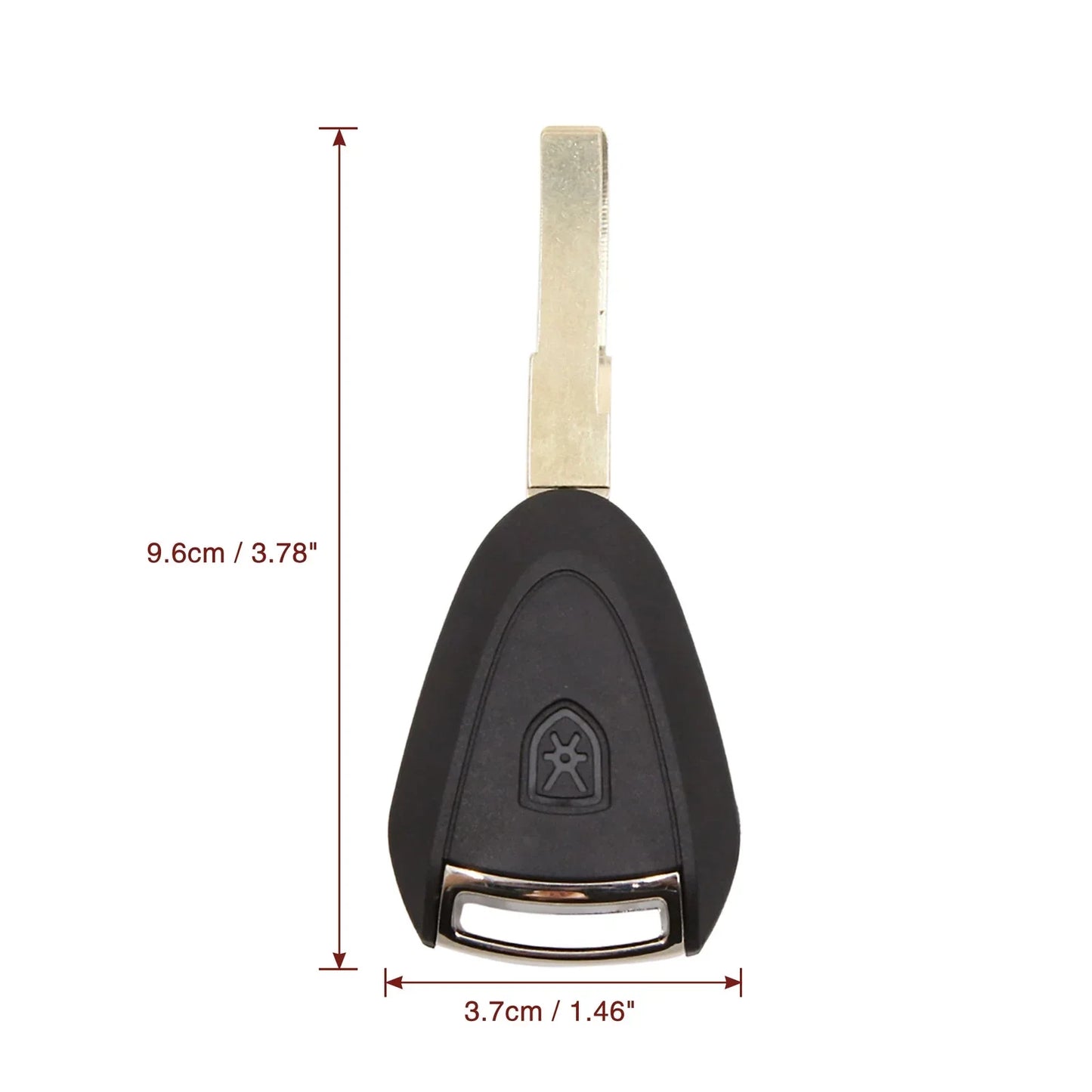 Car Key Shell Case for Porsche Boxster 987 Cayman 3 Button (2005-2012)