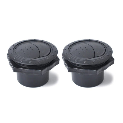 60mm Vent Air Outlet Round Ceiling Set for Car RV Bus ATV A/C