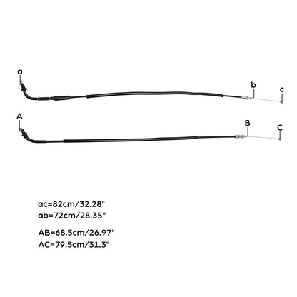 Throttle Cable Line Wire for Honda CBR1000RR (2008-2013)