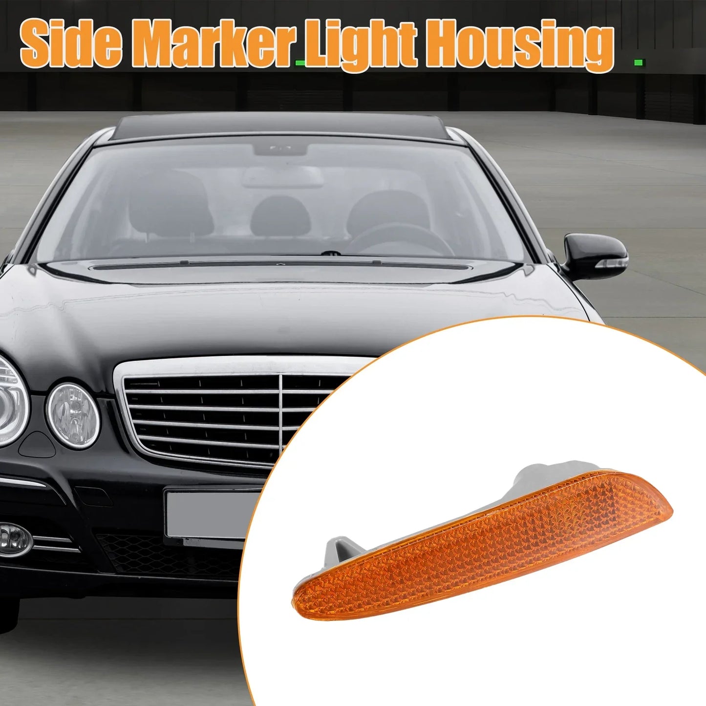 Car Side Marker Light Housing for Mercedes-Benz E320 (2003-2006)