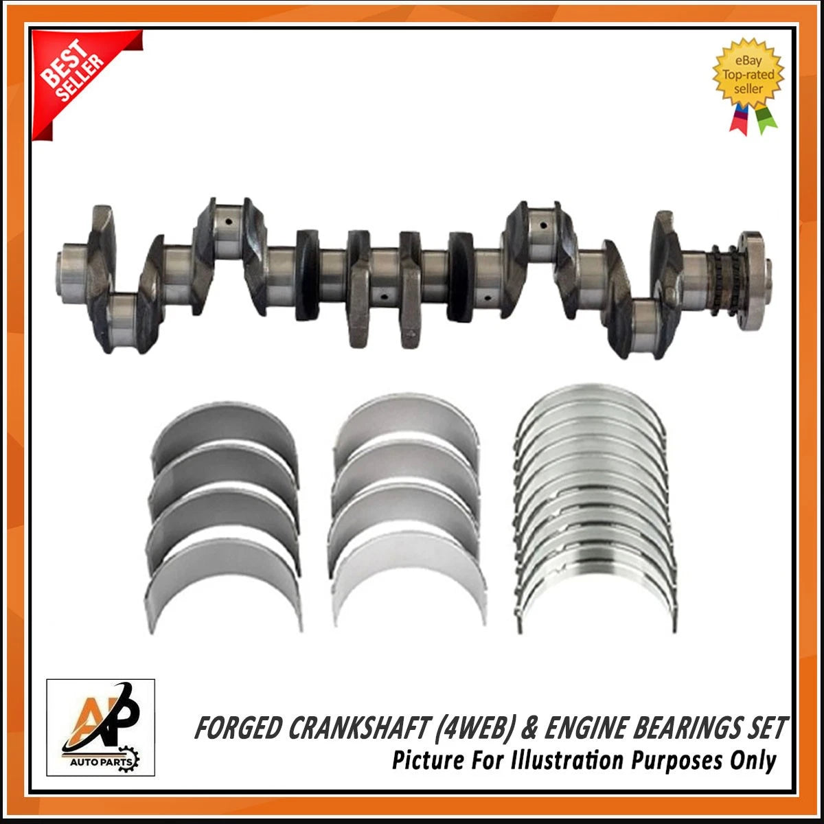 Engine Bearing Set Replacement for BMW N57 3.0L Diesel (2010–2018)