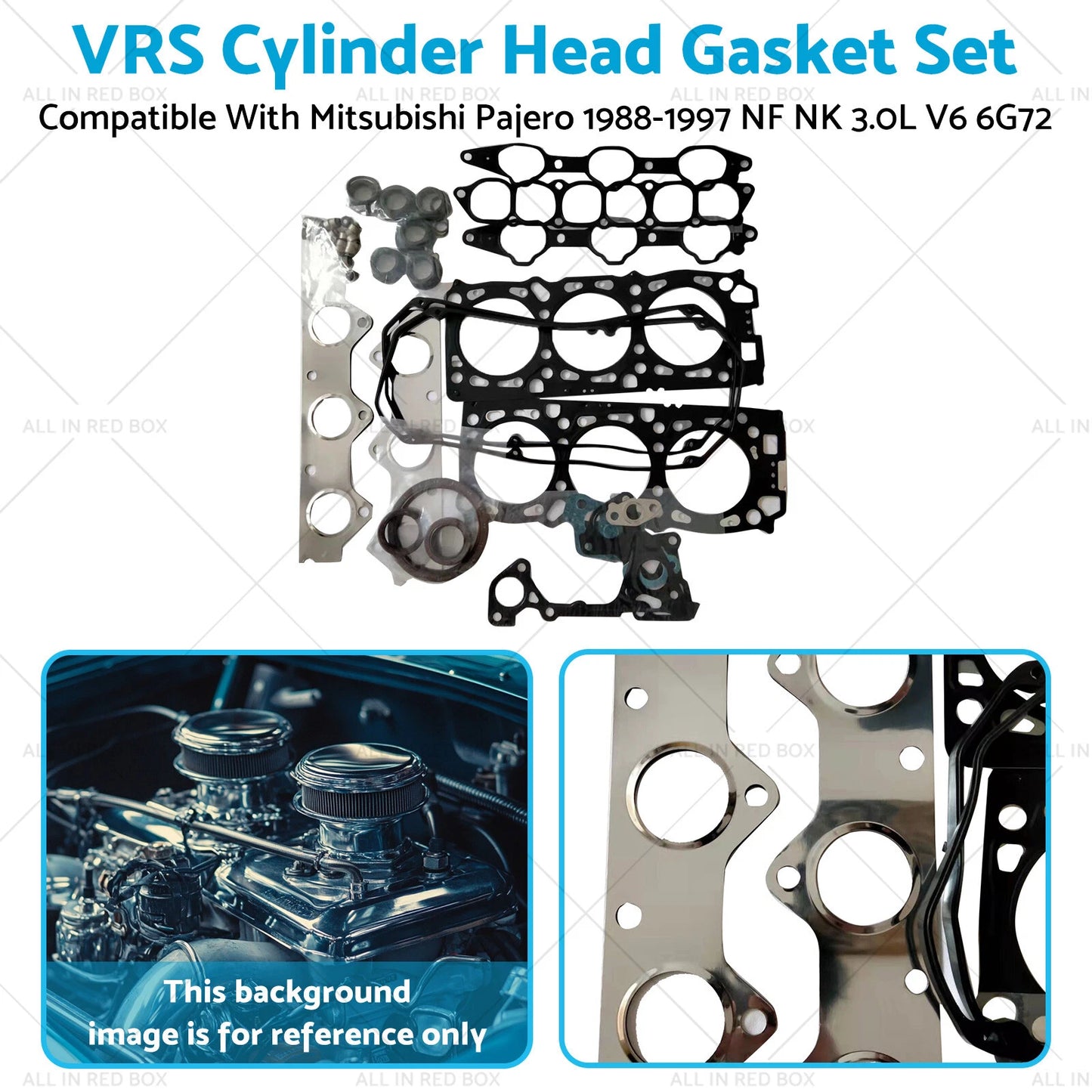 VRS Cylinder Head Gasket Set for Mitsubishi Pajero (88-97)