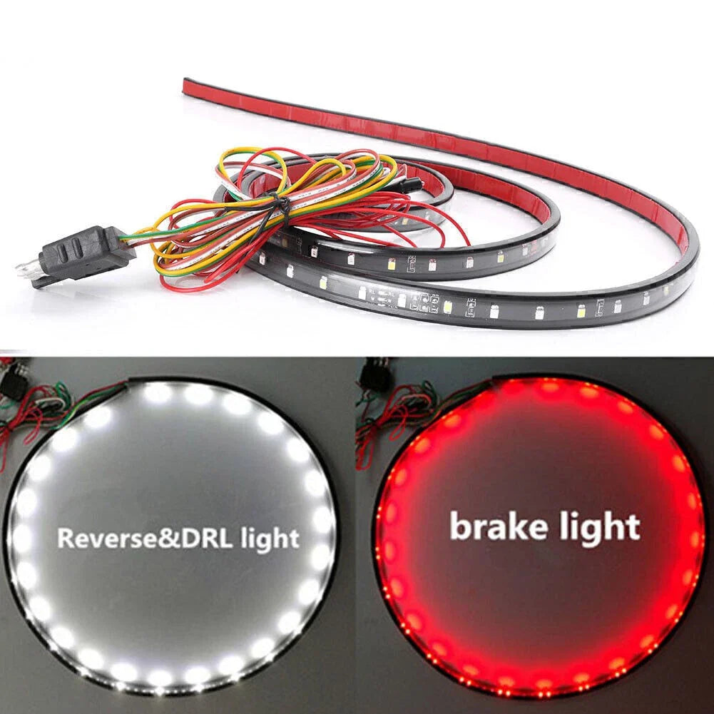 60" 5-Function LED Strip Tailgate Bar Brake Signal Light for Truck SUV