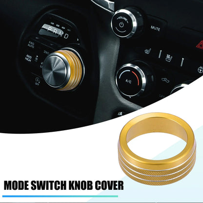 Gear Shift Knob Cover for Dodge RAM 1500 2500 3500 (2018-2020) Gold Tone