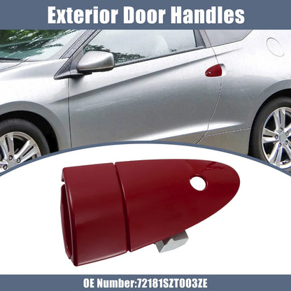 Red Front Left Car Exterior Door Handle for Honda CR-Z (2011-2016)