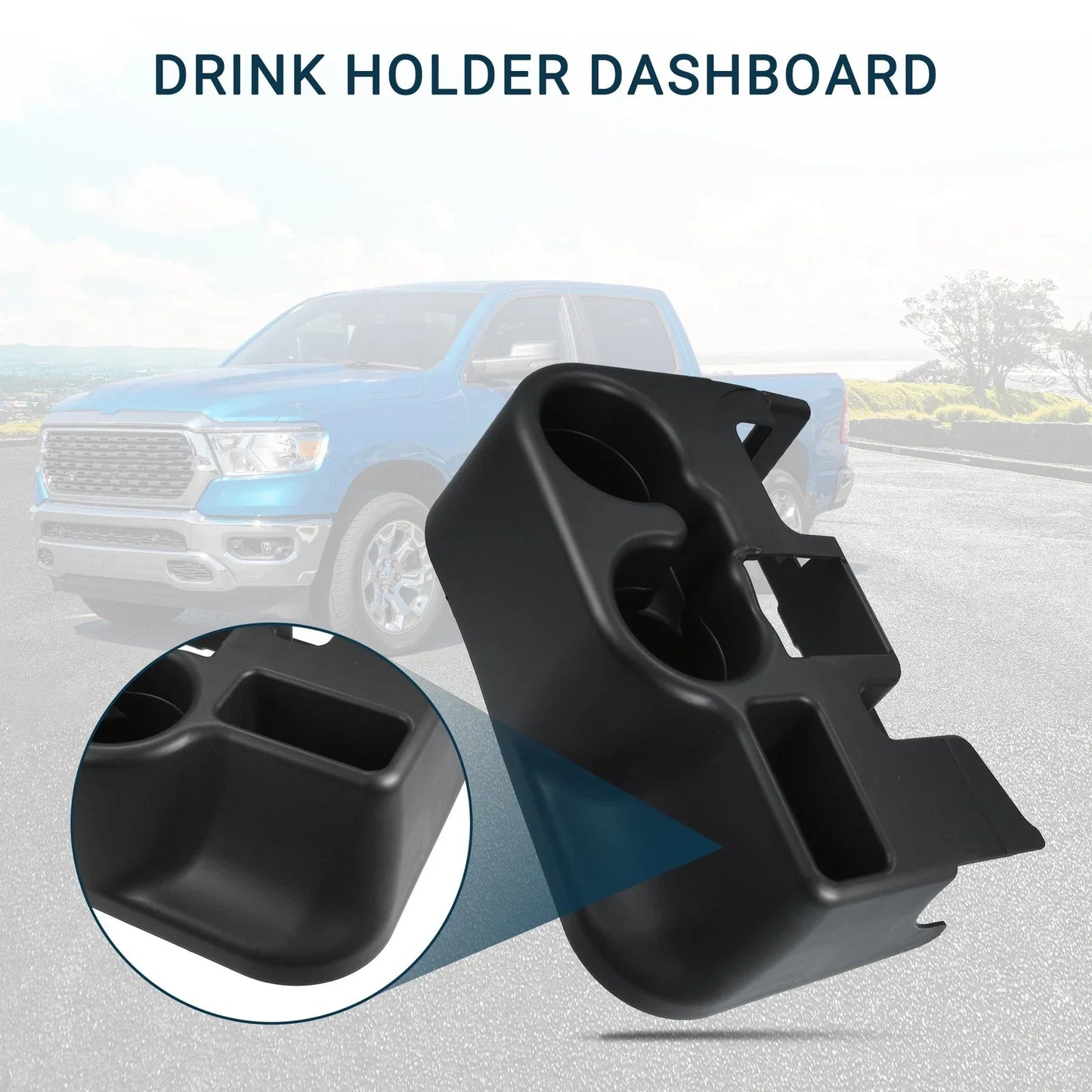 Cup Holder for Dodge Ram 1500 (1999-2001) - Practical Drink Holder