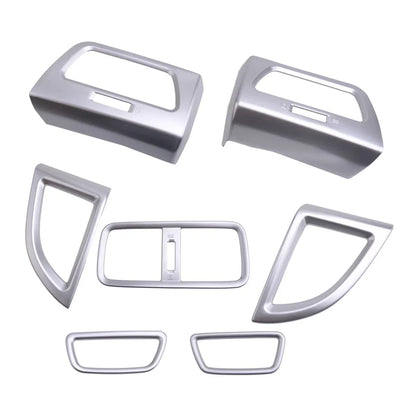 Silver AC Air Vent Cover Frame for Honda CR-V 2012-2016 (2 x Covers)