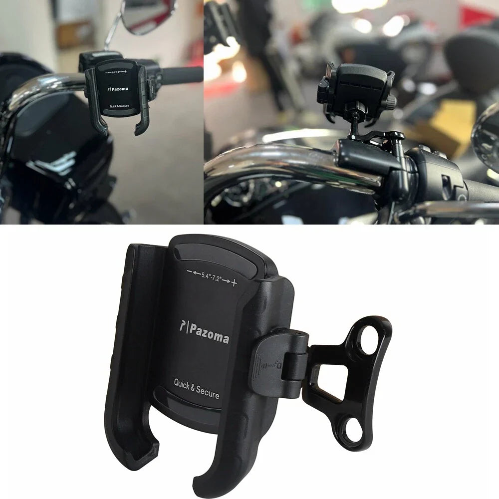 Handlebar Mount Phone Carrier for Harley Road Glide Special FLTRXS (15-23)