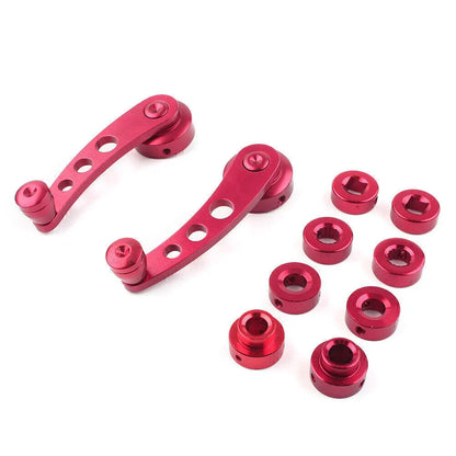 Universal Aluminum Alloy Window Crank Handle for Car (2 pcs)