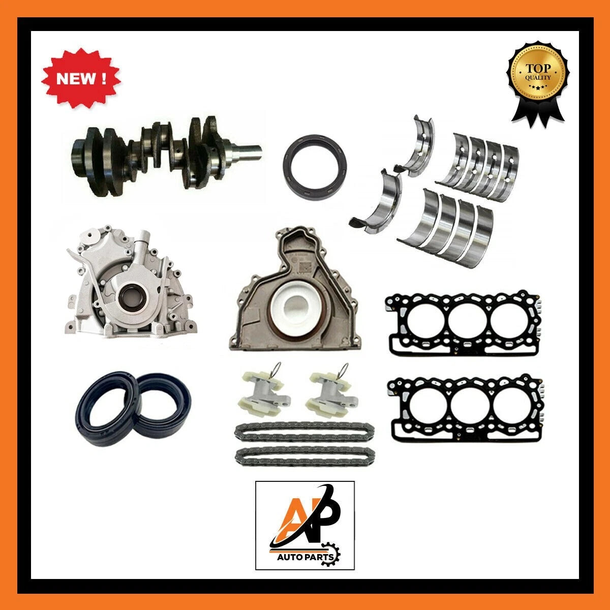 Crankshaft Rebuild Parts Kit for Land Rover Jaguar 3.0 306DT (2000–2010)
