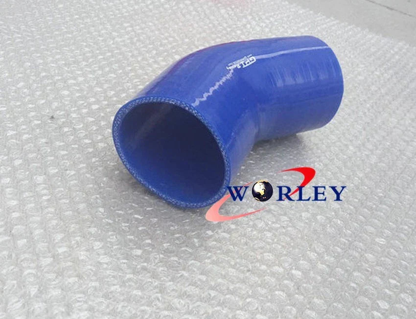 2" RED Silicone 45�� Bend Elbow Hose for Turbo Intake Pipe