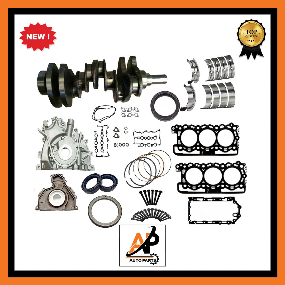Crankshaft Engine Rebuild Parts Kit for Land Rover Range Rover (2002–2005)