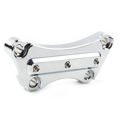 CNC Top Handlebar Riser Clamp for Harley Touring Street Road King Glide (2009-2023)