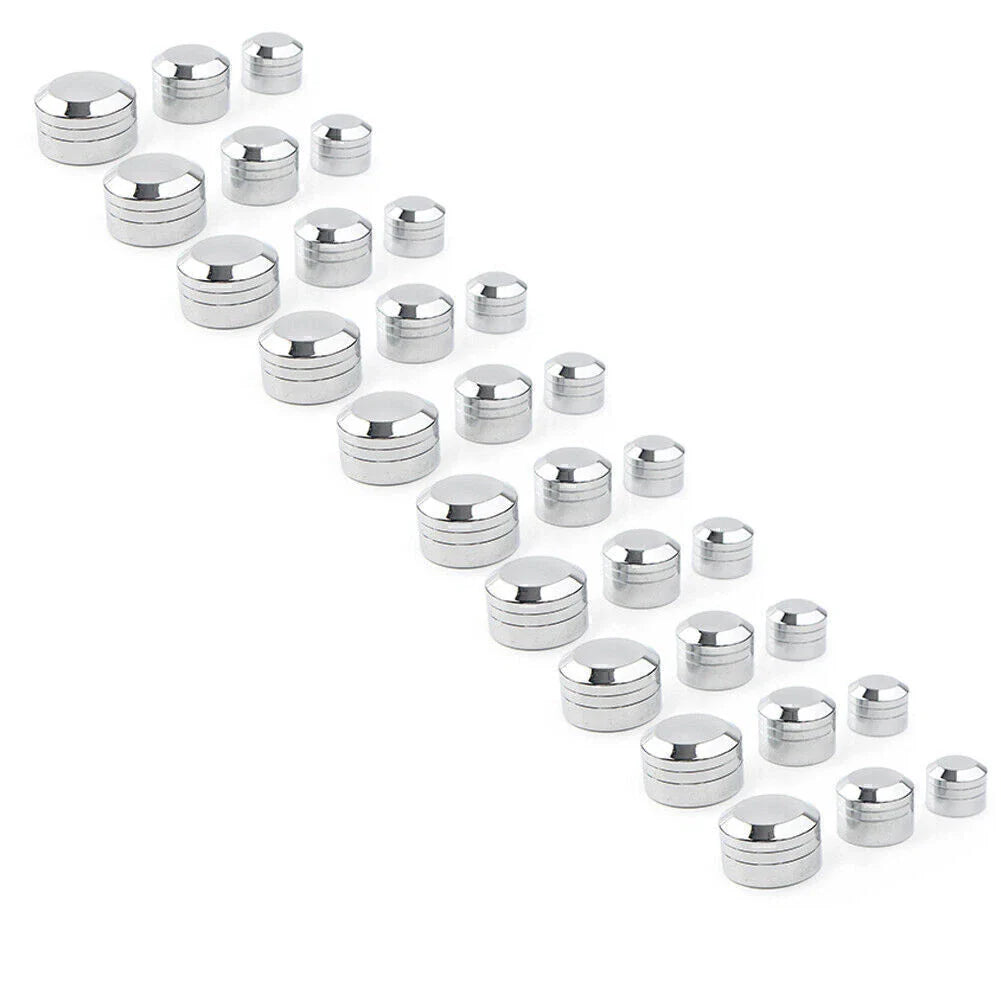 CNC 13mm Motor Bolt Topper Caps Covers for Harley