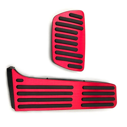LHD Red Gas Brake Foot Pedal Cover for Toyota Camry (2018-2020)