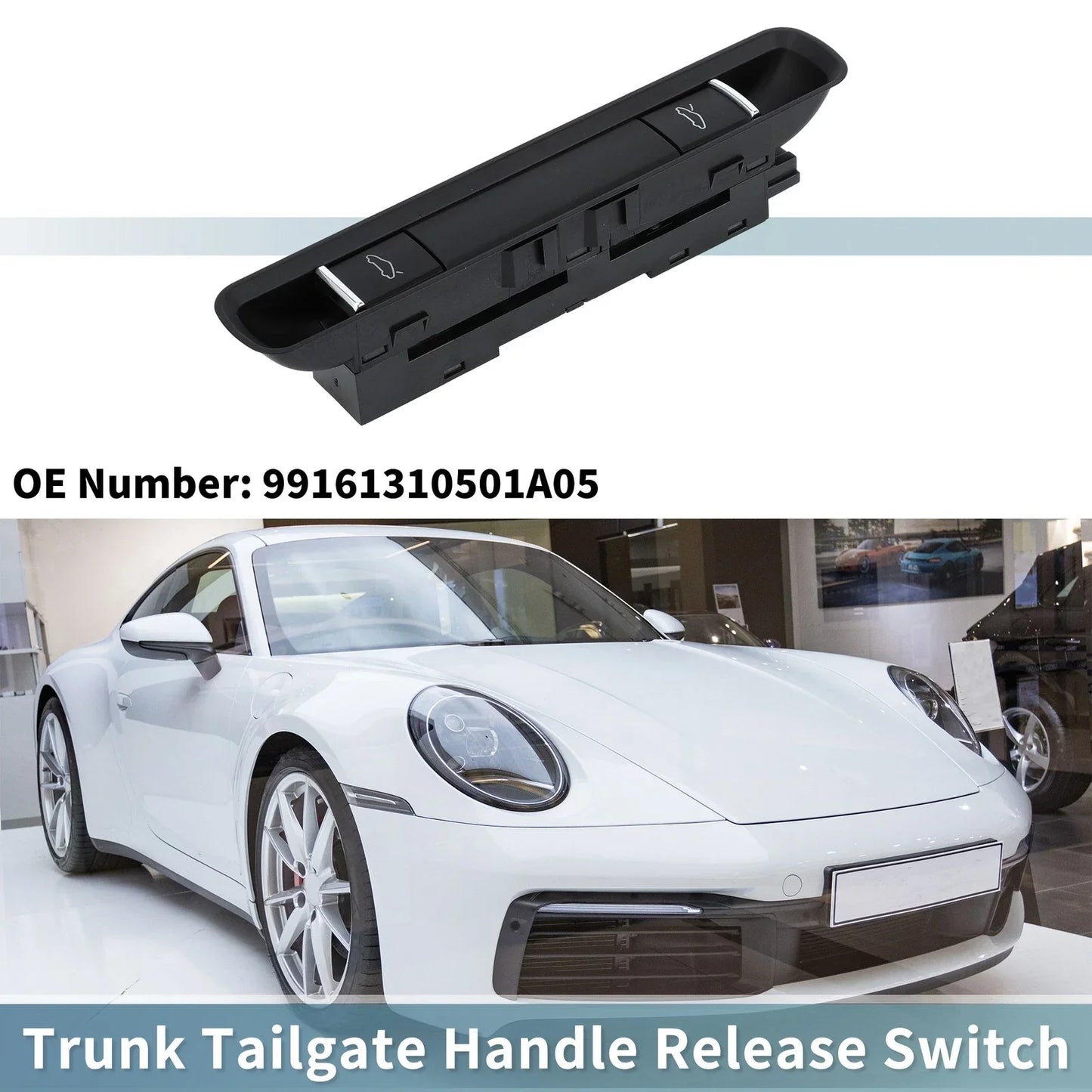 Hood Trunk Switch for Porsche 718 Boxster (2017-2023)