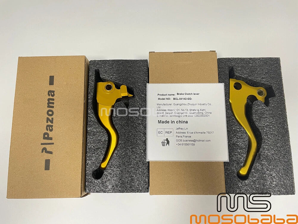 4.8" Easy Pull Brake Clutch Levers for Harley Sportster Nightster
