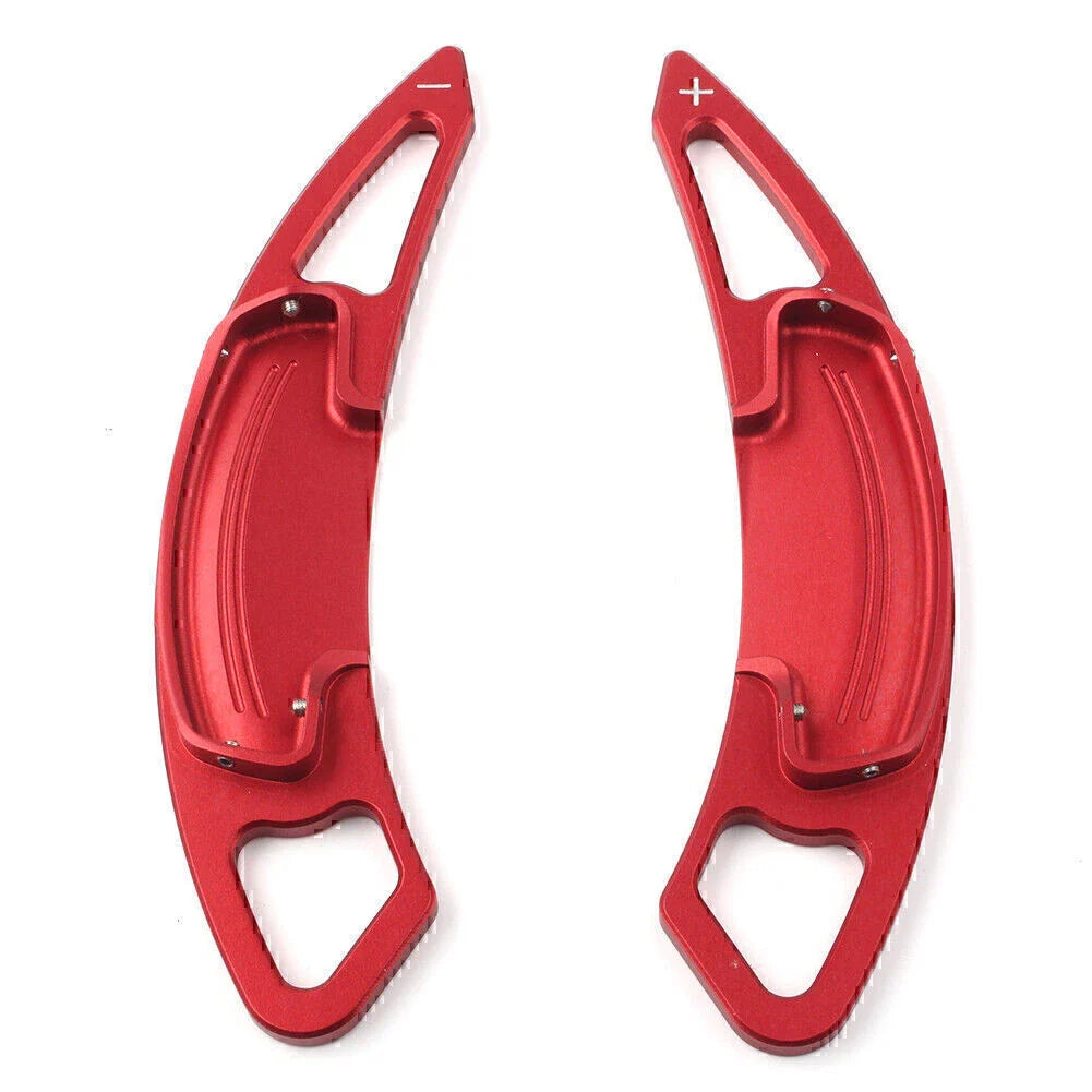Aluminum Red DSG Paddle Shifters Extensions Trim  For Honda Accord, Acura CDX