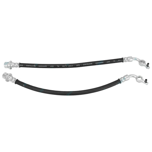 2 x Front Brake Hoses for Toyota Landcruiser FZJ80 HDJ80 HZJ80 80 Series (1992-1998)